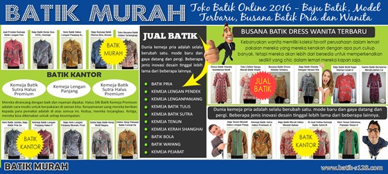 batik murah: batik kantor